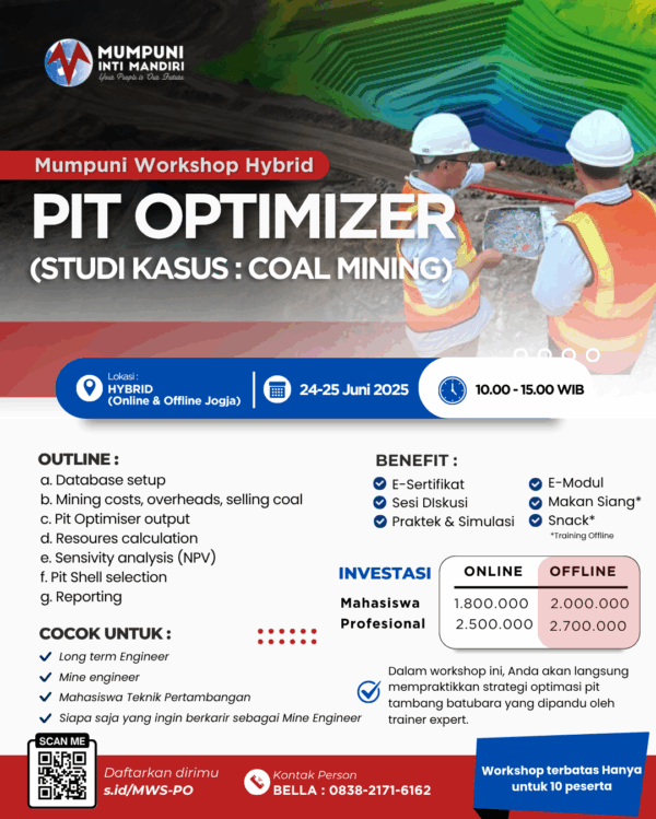 Pit Optimizer (Studi kasus : Coal Mining)