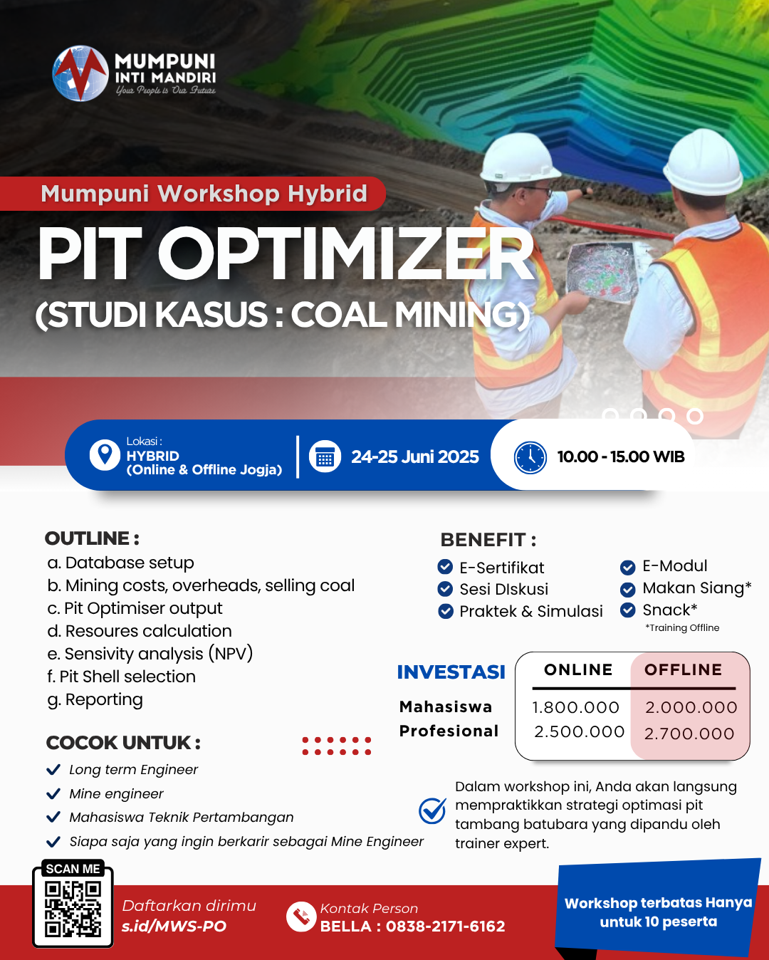Pit Optimizer (Studi kasus : Coal Mining)