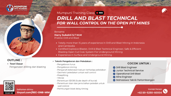 Drill and Blast Technical for Wall Control on The Open Pit Mines